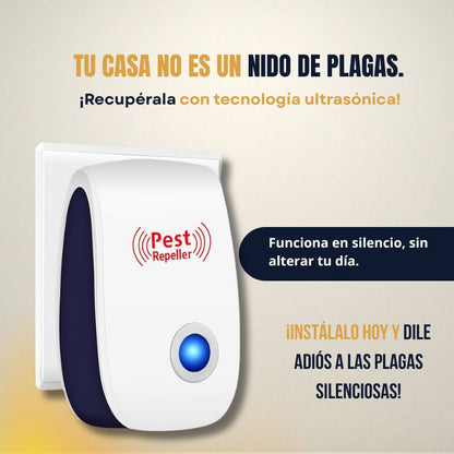 REPELENTE ULTRASÓNICO DE PLAGAS