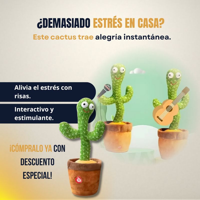 Juguete Cactus Bailarín