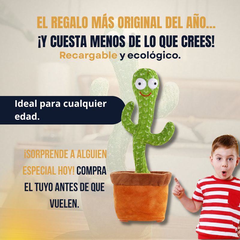 Juguete Cactus Bailarín