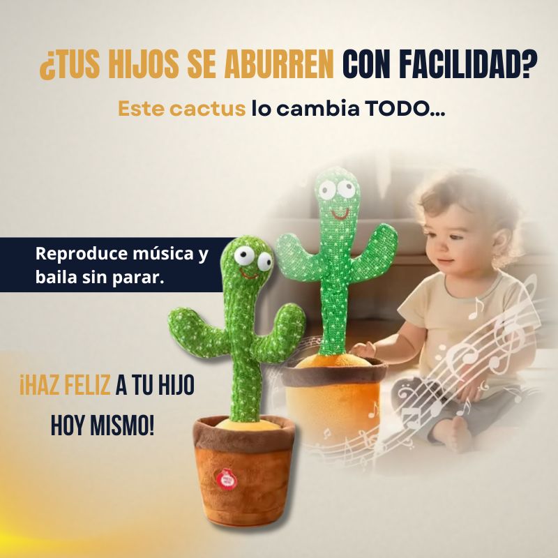 Juguete Cactus Bailarín