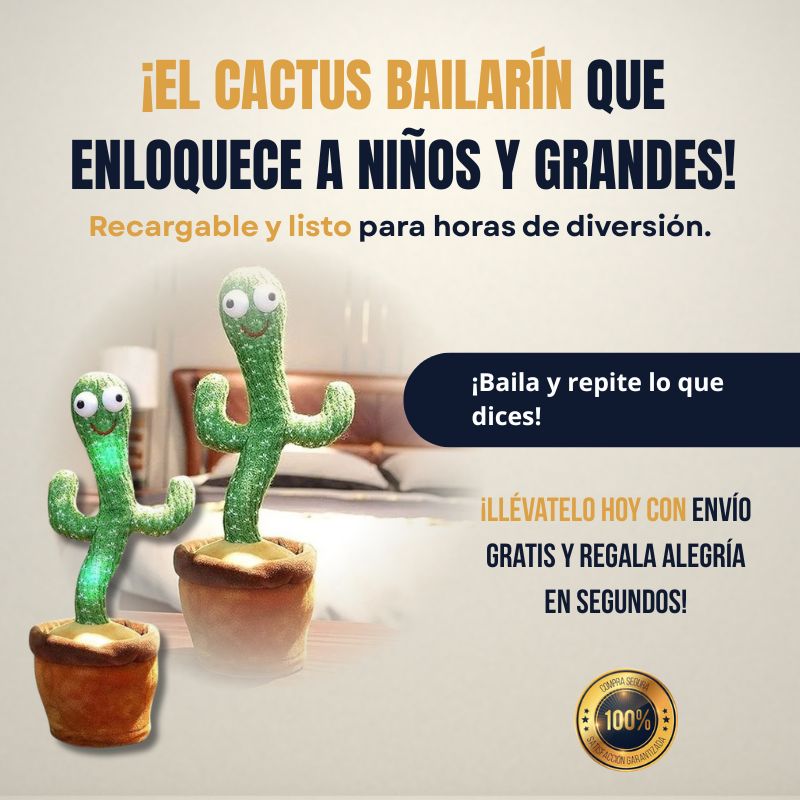 Juguete Cactus Bailarín