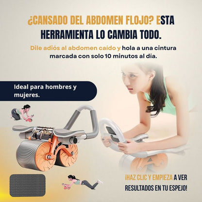Rodillo Abdominal con Reposa Codos