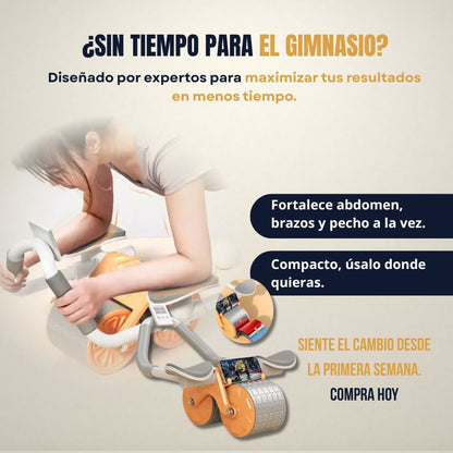 Rodillo Abdominal con Reposa Codos
