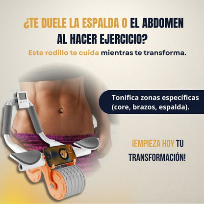 Rodillo Abdominal con Reposa Codos