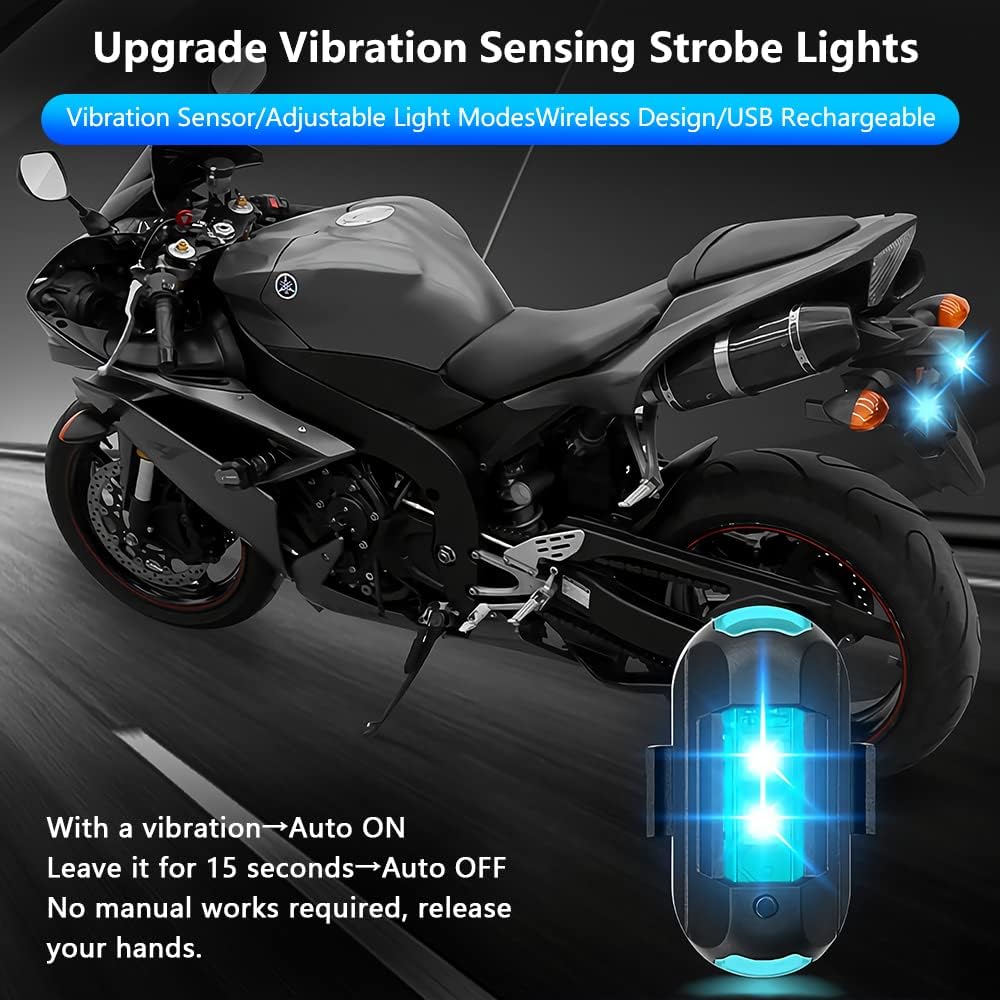 Strobe Light - Ilumina tu camino con estilo y seguridad