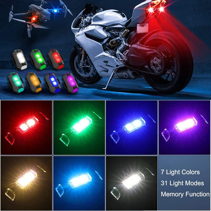 Strobe Light - Ilumina tu camino con estilo y seguridad