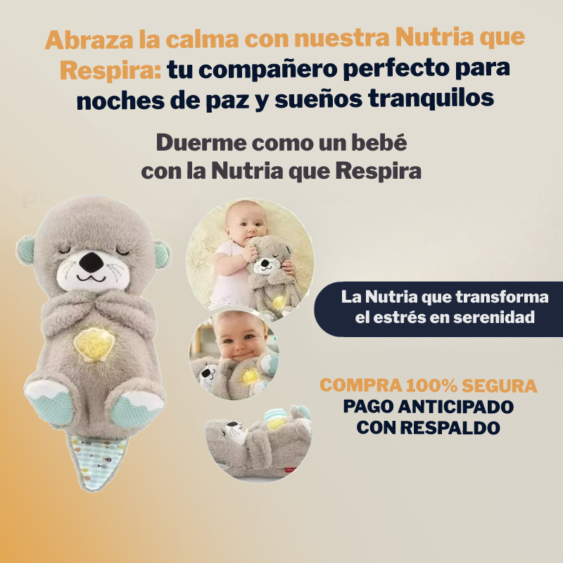 Peluche Nutria con Respiración