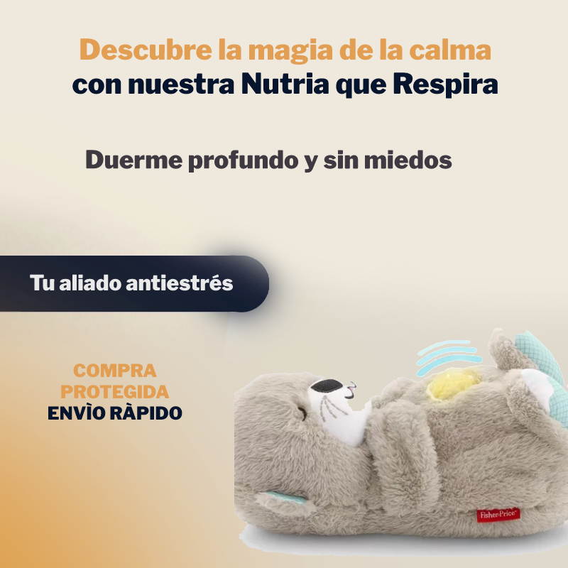 Peluche Nutria con Respiración